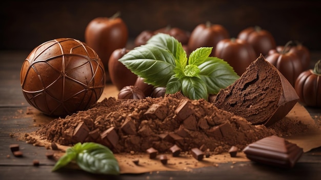 IA generativa del día mundial del chocolate