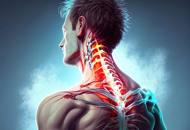 IA generativa de dolor de espalda superior