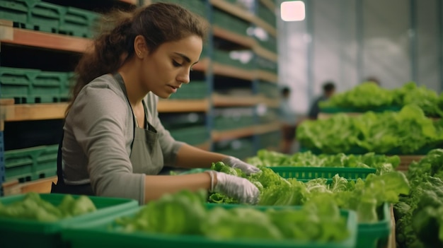 IA generativa e linha de classificação de trabalhadores hispânicos focados