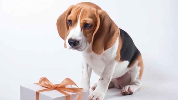 La IA generativa es un regalo de un beagle feliz