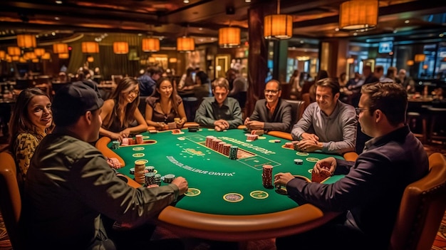 La IA generativa está jugando al póquer en la mesa de juego del casino