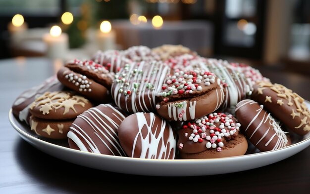 IA generativa de galletas de chocolate