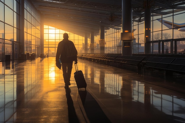 IA generativa de luz natural para aeropuertos
