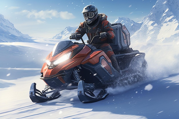 IA generativa para motos de neve