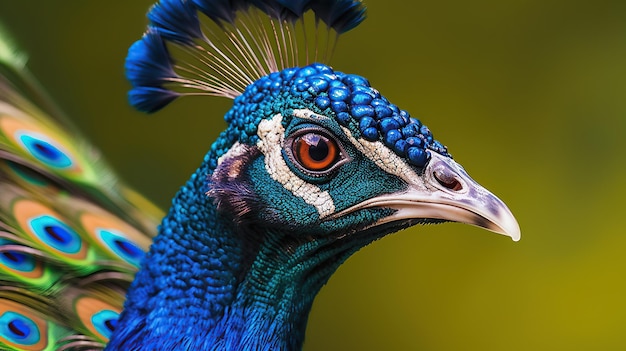 IA generativa de pavo real