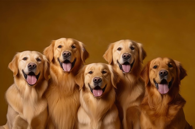 La IA generativa del perro Golden Retriever