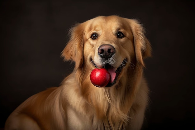 La IA generativa del perro Golden Retriever