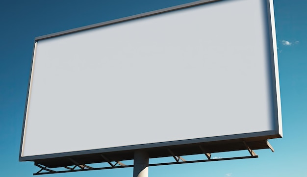 IA gerada por AI Generative Highway road grande outdoor mock up canvas