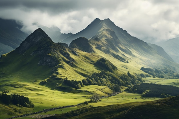 IA geradora de luz natural em Mountain Hills