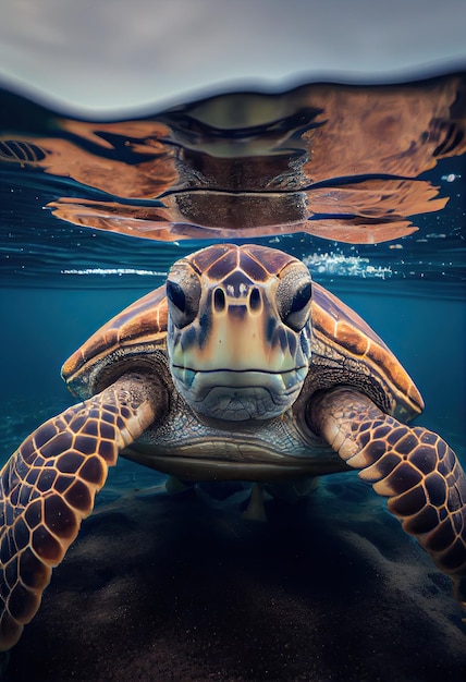 IA Geradora de Tartarugas Marinhas