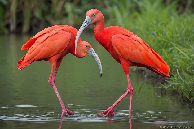 El ibis escarlata