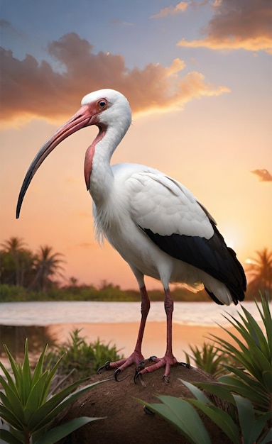 Ibis-Vogel