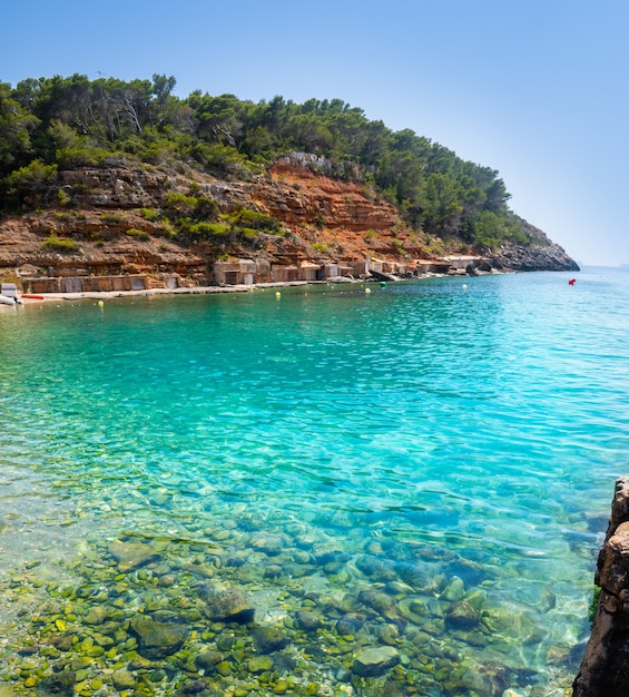 Ibiza Cala Salada e Saladeta em Baleares