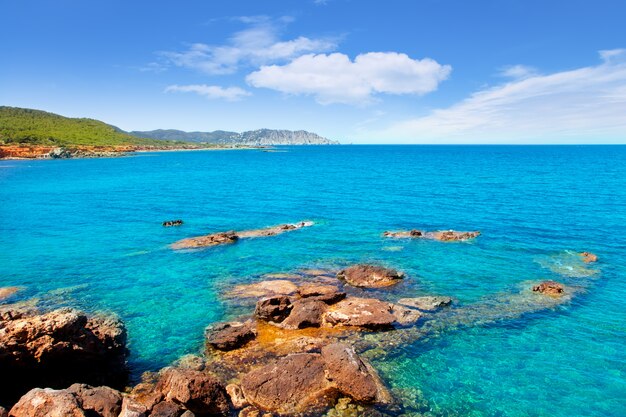 Ibiza Insel Canal d und Marti Pou des Lleo Strand