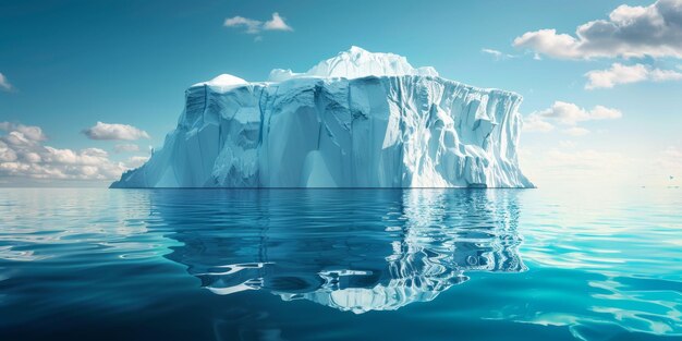 Iceberg en la Antártida Inteligencia Artificial Generativa