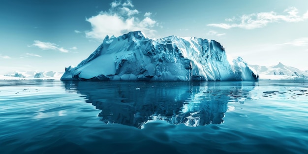 Iceberg en la Antártida Inteligencia Artificial Generativa