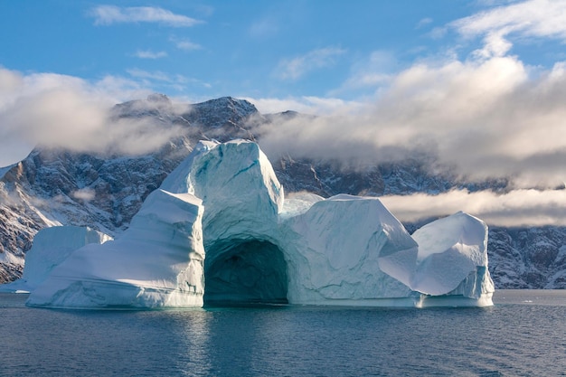 Iceberg Fiordo Franz Joseph Groenlandia