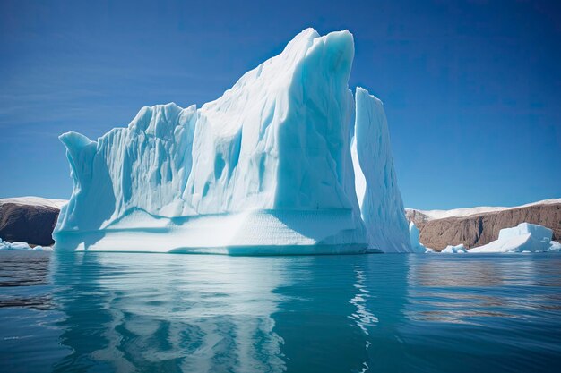 El iceberg en Groenlandia