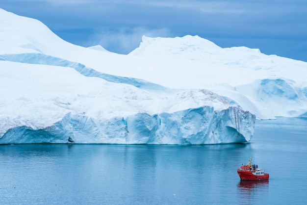 El iceberg en Groenlandia