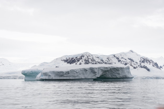 Iceberg en el mar antártico