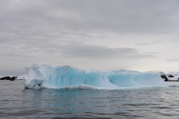 Iceberg en el mar antártico