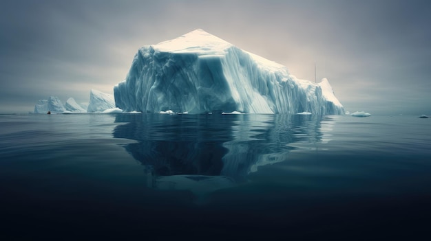 Iceberg en el mar