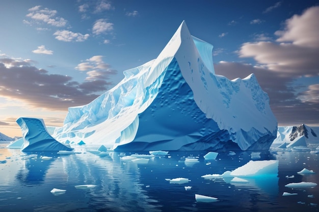 Iceberg na Antártida