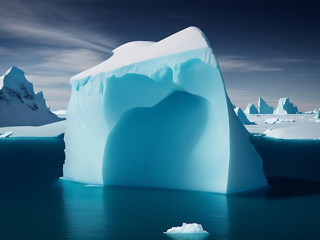 Iceberg en regiones polares