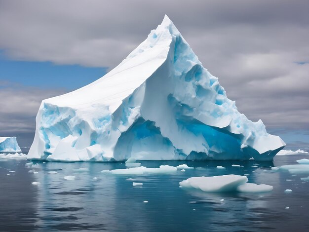 iceberg en las regiones polares