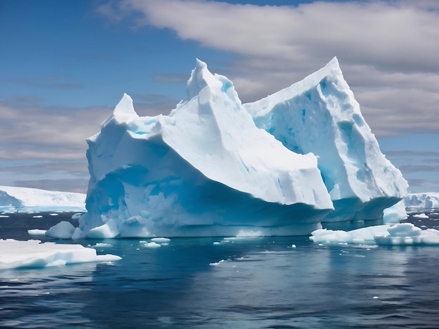 iceberg en las regiones polares