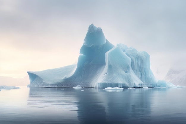 Iceberg sueña con fotografía de agua helada.