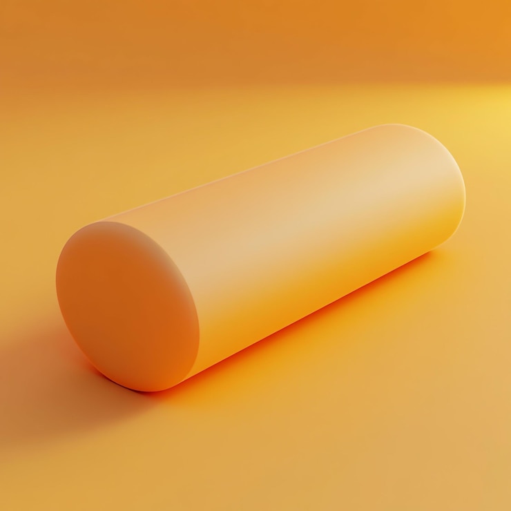 Foto icon 3d de yoga bolster comfort y apoyo en la práctica del yoga ilustración del logotipo