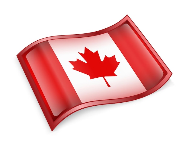 Foto Ícone da bandeira do canadá