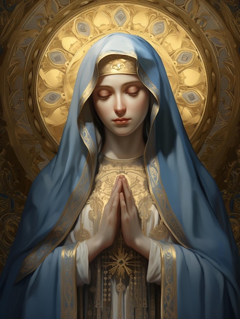 Ícone da mãe de Deus, a Virgem Maria, a Bíblia religiosa, Jesus Cristo.