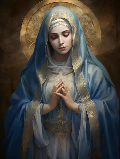 Ícone da mãe de Deus, a Virgem Maria, a Bíblia religiosa, Jesus Cristo.