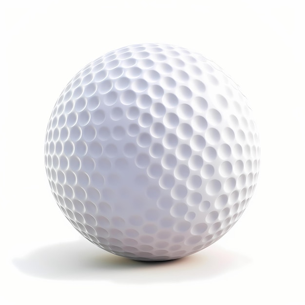 Foto Ícone de bola de hóquei de campo renderização 3d de fundo branco ia generativa