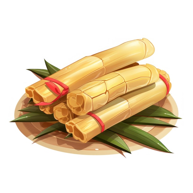 Ícone de brotos de bambu