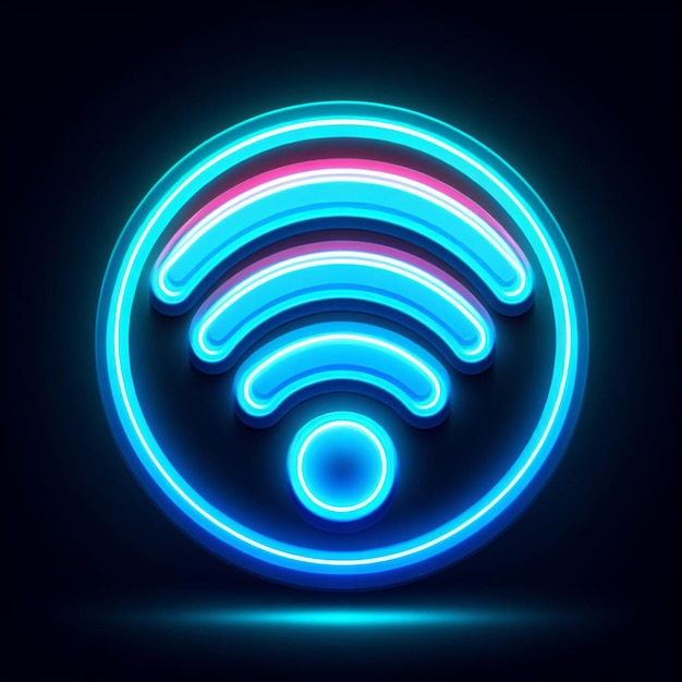 Foto Ícone de ligação wi-fi