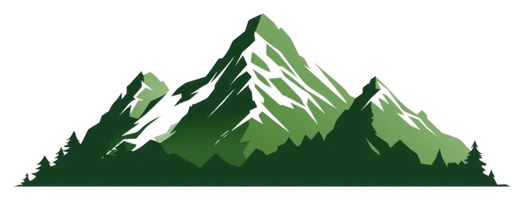 Foto ícone de montanha de png paisagem verde natureza