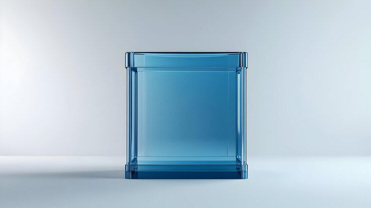 Foto ícone de urna de votação 3d com números de votação em ascensão conceito quadro de close-up de caixas interconectadas em whit