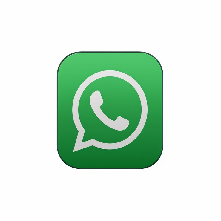 Foto ícone de whatsapp em 3d
