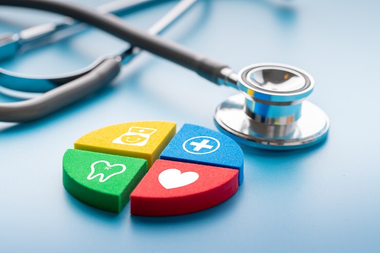 Ícone médico no quebra-cabeça