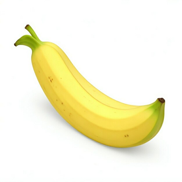ícone psd Banana em fundo branco
