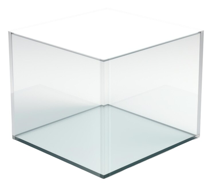 Foto ícone quadrado png de vidro branco transparente