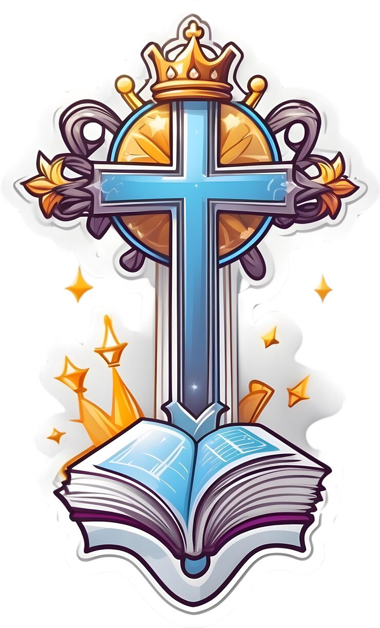 Foto ícones da santa cruz símbolos religiosos cristianismo elementos de design da cruz fé e espiritualidade