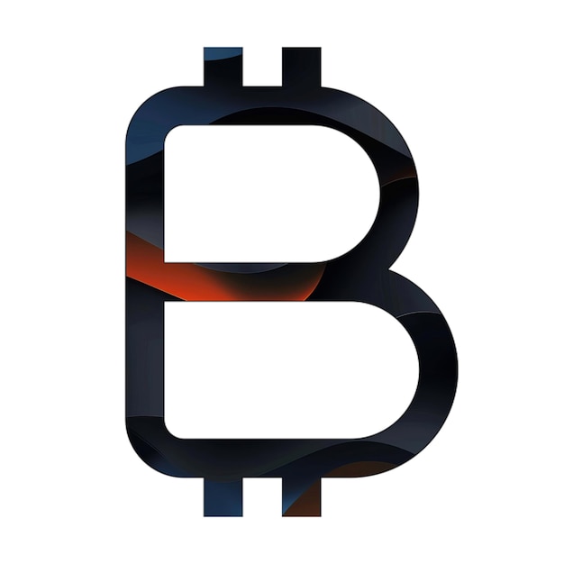 ícones de foto ícone de sinal de bitcoin ondas escuras pretas laranjas textura