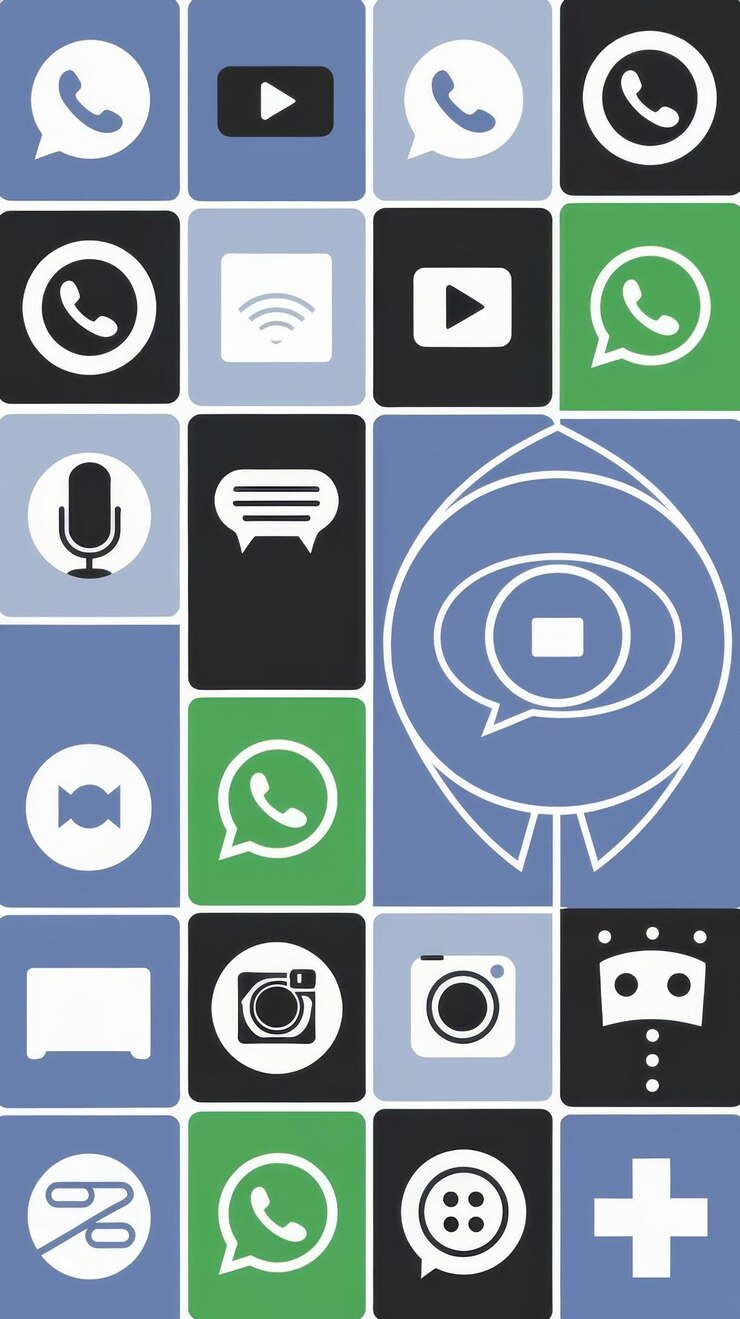 Foto ícones do whatsapp