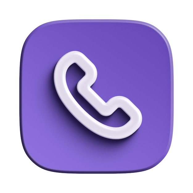 Foto iconha de chamada 3d iconha do telefone 3d velha iconha da chamada final iconha 3d ilustração vetor 138