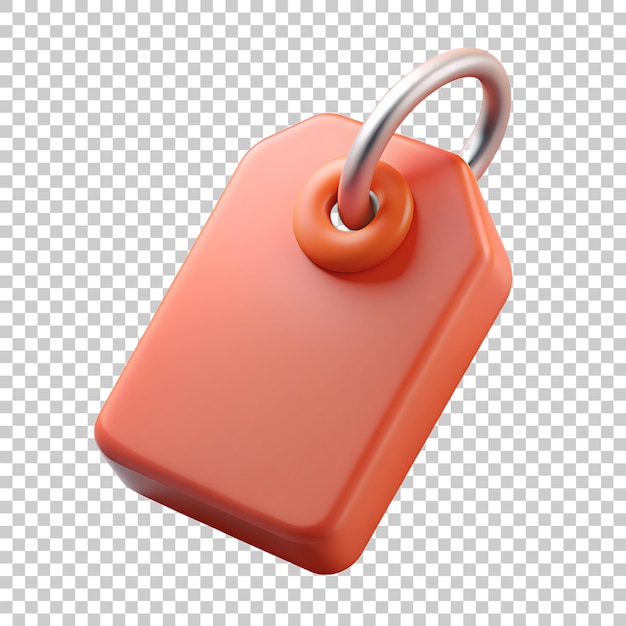 Iconha PNG 3D com fundo transparente