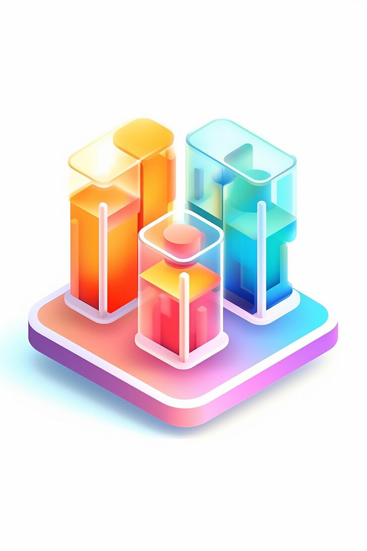 Foto icono 3d de la industria médica